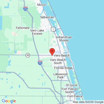 Map to  office in Vero Beach, FL