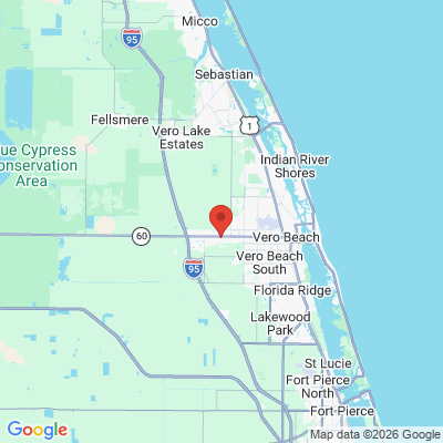 Map to  office in Vero Beach, FL