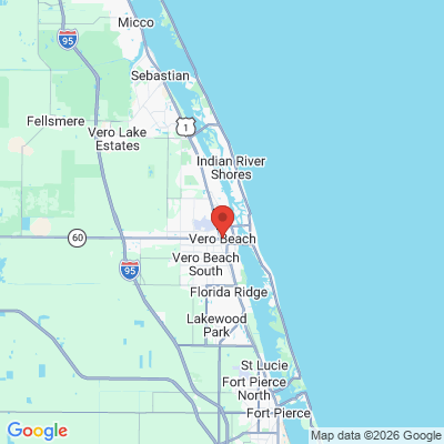 Map to  office in Vero Beach, FL