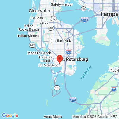 Map to  office in Gulfport, FL