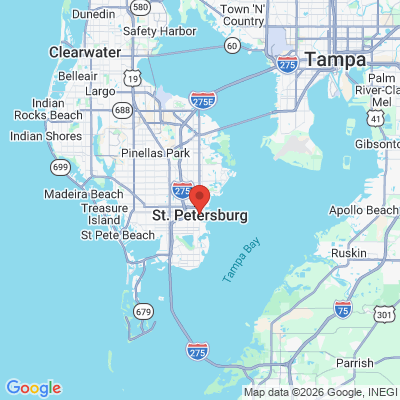Map to  office in Saint Petersburg, FL
