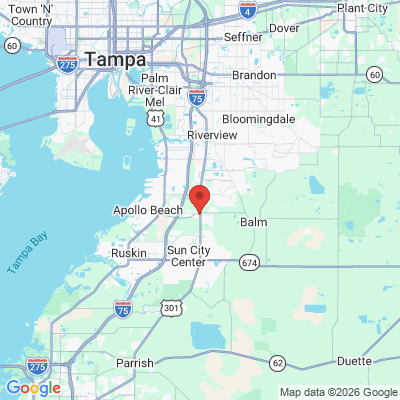 Map to  office in Wimauma, FL