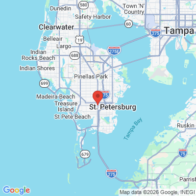 Map to  office in Saint Petersburg, FL