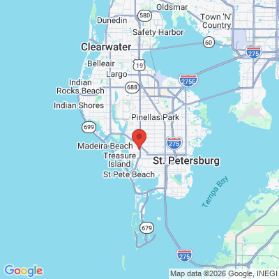 Map to  office in Saint Petersburg, FL