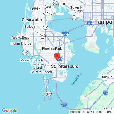 Map to  office in Saint Petersburg, FL