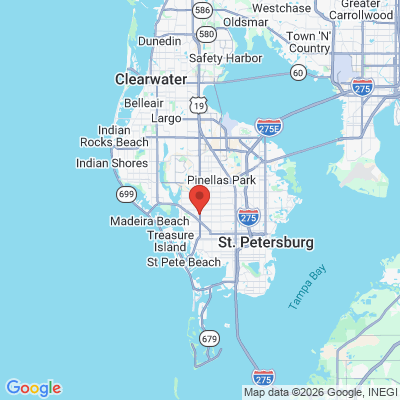 Map to  office in Saint Petersburg, FL
