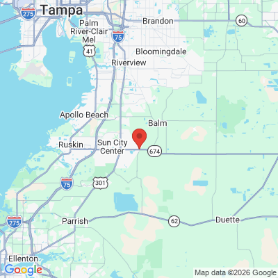 Map to  office in Wimauma, FL