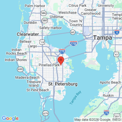 Map to  office in Saint Petersburg, FL