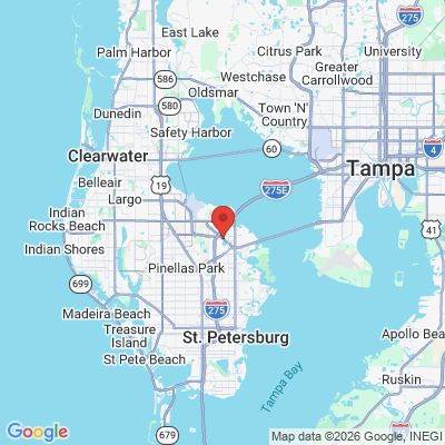 Map to  office in Saint Petersburg, FL