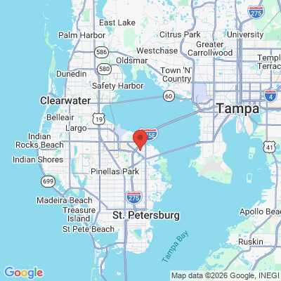 Map to  office in Saint Petersburg, FL