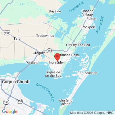 Map to  office in Ingleside, TX