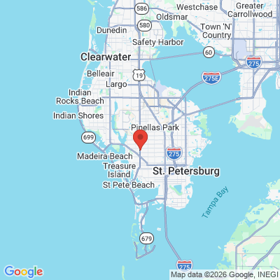 Map to  office in Saint Petersburg, FL