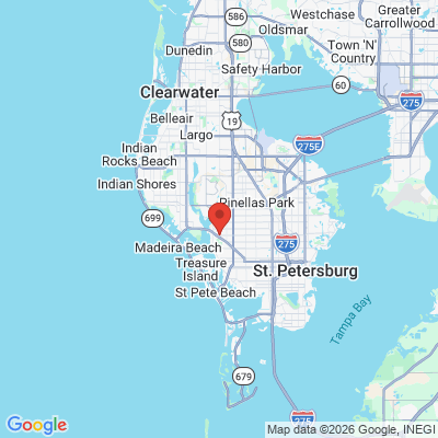 Map to  office in Saint Petersburg, FL