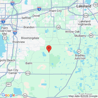 Map to  office in Lithia, FL