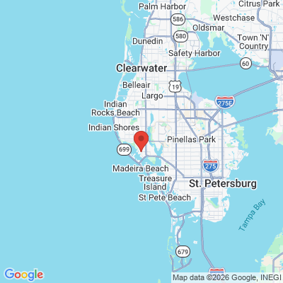 Map to  office in Saint Petersburg, FL