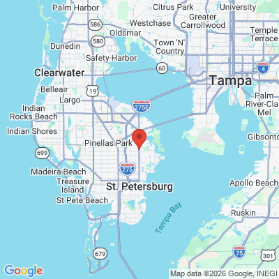Map to  office in Saint Petersburg, FL