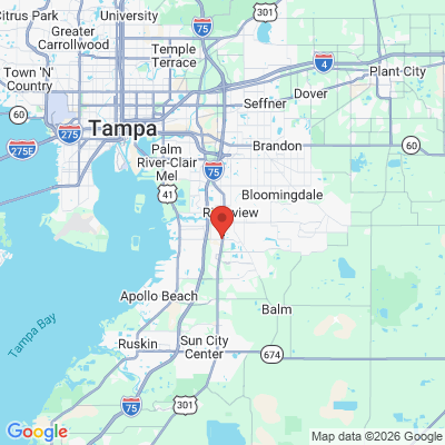 Map to  office in Riverview, FL
