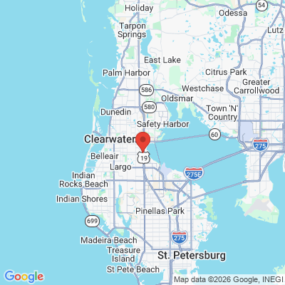 Map to  office in Clearwater, FL