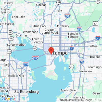 Map to  office in Tampa, FL