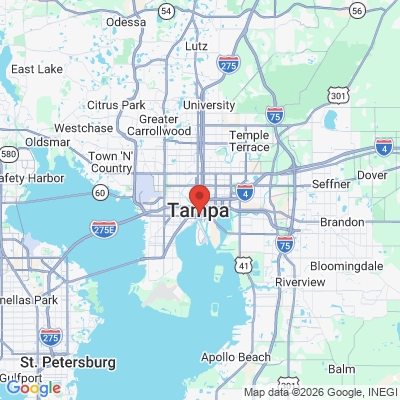 Map to  office in Tampa, FL