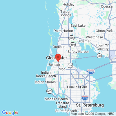 Map to  office in Clearwater, FL