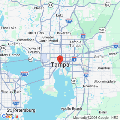 Map to  office in Tampa, FL