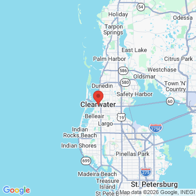 Map to  office in Clearwater, FL