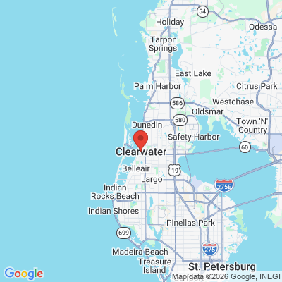Map to  office in Clearwater, FL