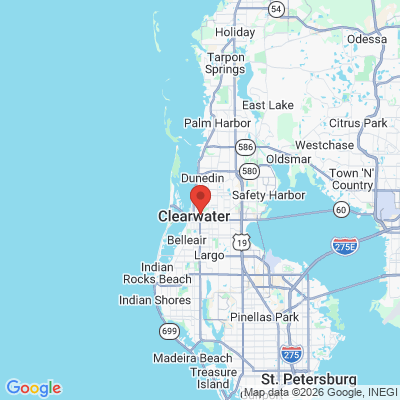 Map to  office in Clearwater, FL