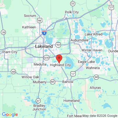 Map to  office in Lakeland, FL