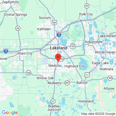 Map to  office in Lakeland, FL