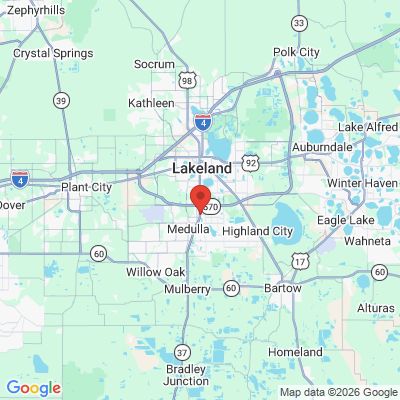 Map to  office in Lakeland, FL
