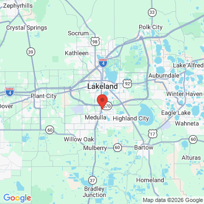 Map to  office in Lakeland, FL