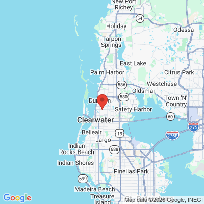 Map to  office in Clearwater, FL