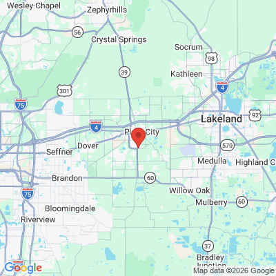 Map to  office in Plant City, FL