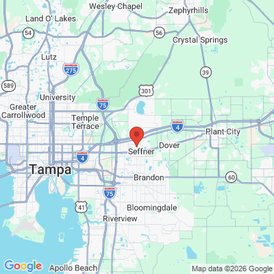 Map to  office in Seffner, FL