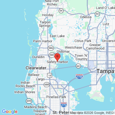 Map to  office in Safety Harbor, FL