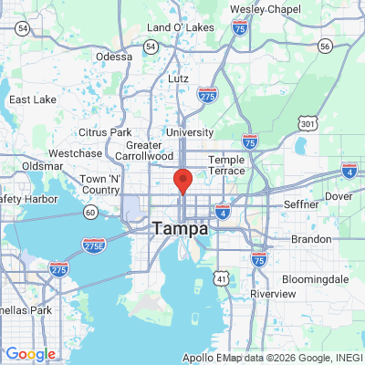 Map to  office in Tampa, FL