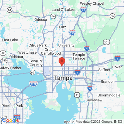 Map to  office in Tampa, FL