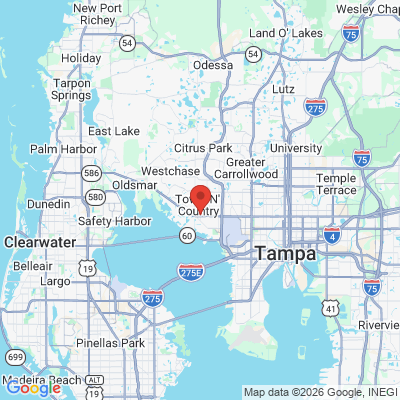 Map to  office in Tampa, FL