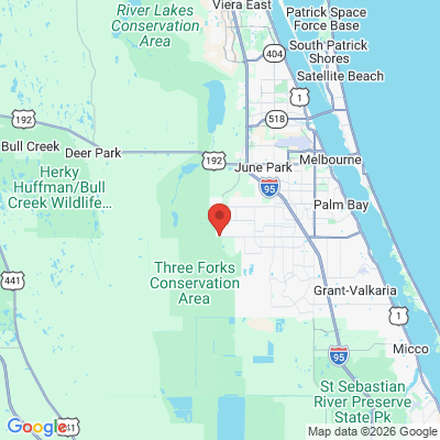 Map to  office in Palm Bay, FL