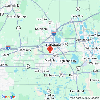 Map to  office in Lakeland, FL