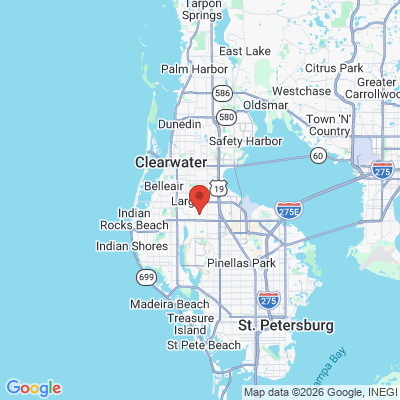 Map to  office in Largo, FL