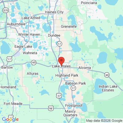 Map to  office in Lake Wales, FL