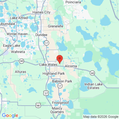 Map to  office in Lake Wales, FL