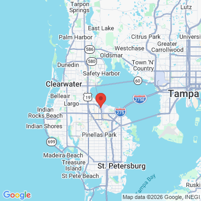 Map to  office in Clearwater, FL