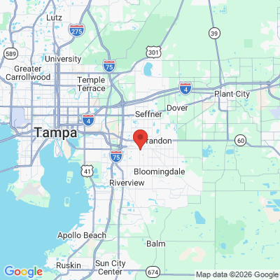 Map to  office in Dental Care Alliance