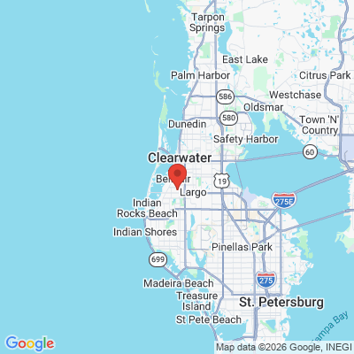 Map to  office in Largo, FL