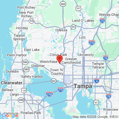 Map to  office in Tampa, FL