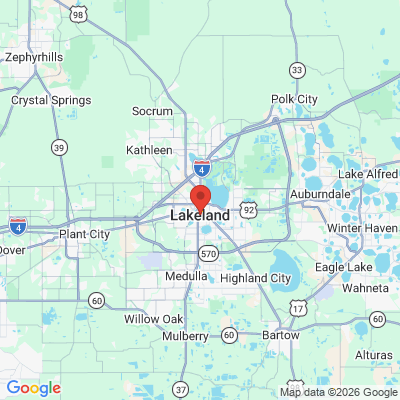 Map to  office in Lakeland, FL